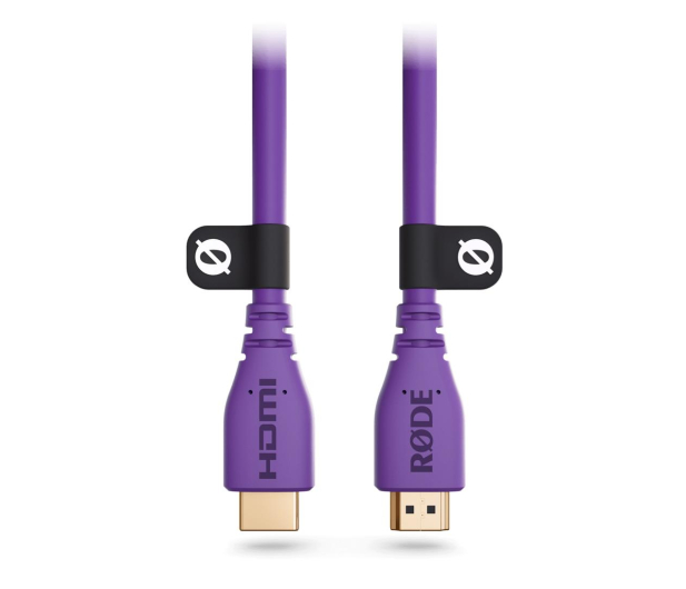 RODE Kabel HDMI 2.0 3m Fioletowy C3PU - 1295286 - zdjęcie